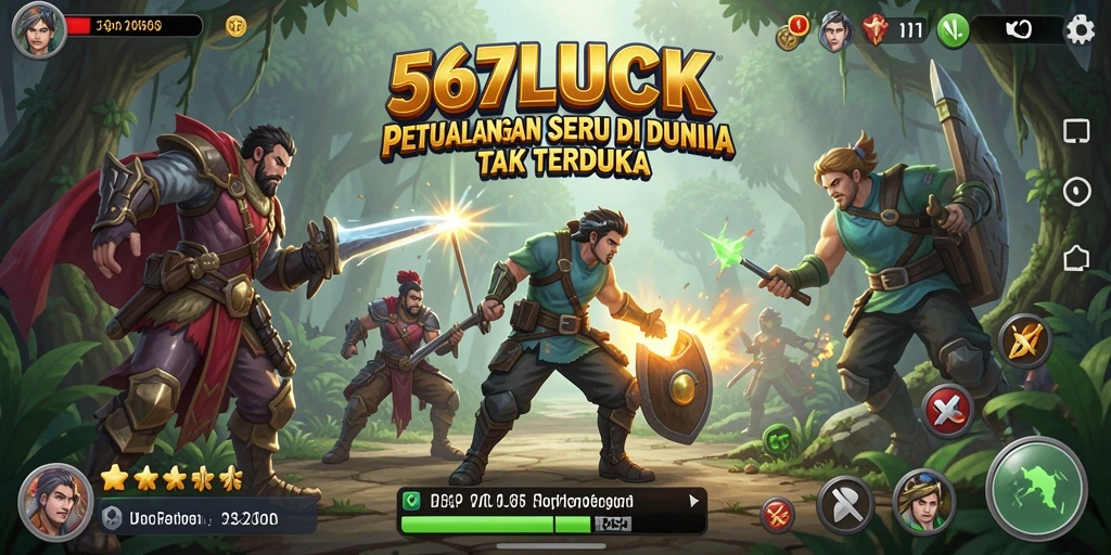 Tangkapan layar dari gameplay 567LUCK yang memukau dan penuh petualangan.