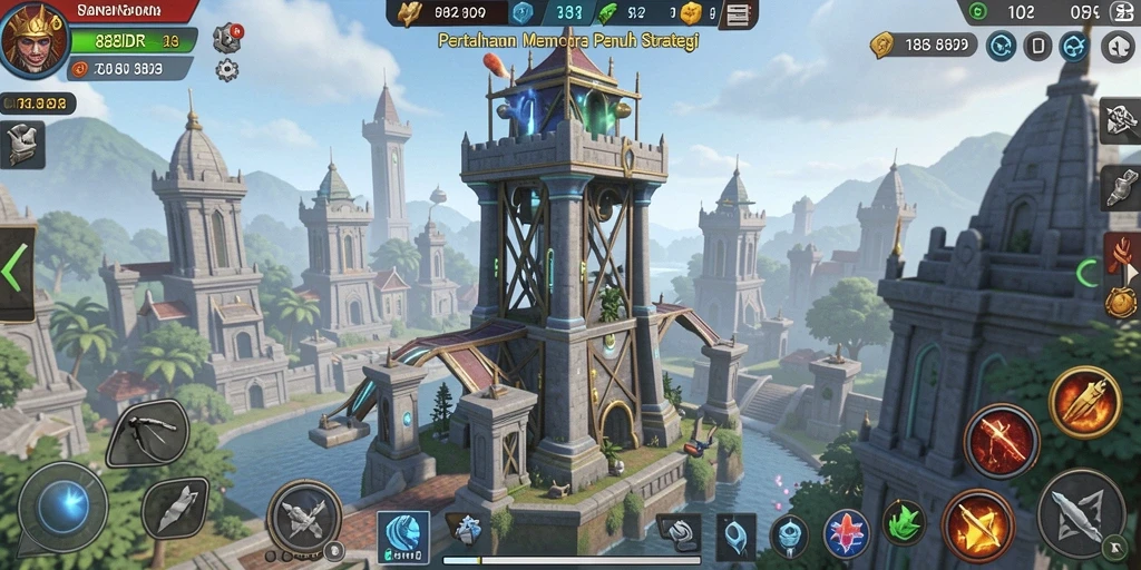 Gameplay seru Tower Defense dengan grafis yang menawan.
