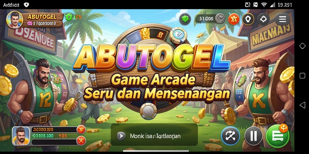 Tampilan menarik dari gameplay seru ABUTOGEL.