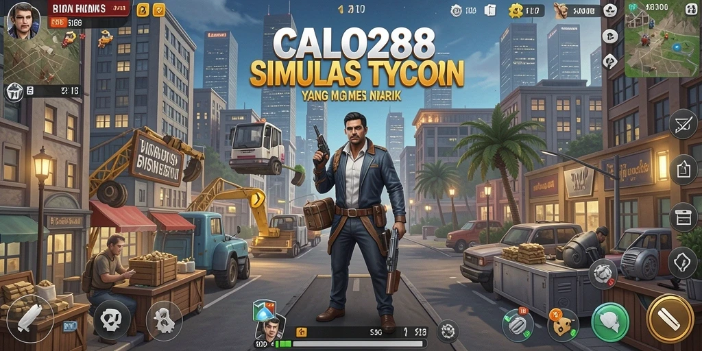 Screenshot utama menunjukkan gameplay seru CALO288.