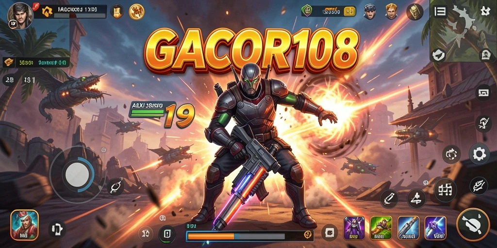 Tampilan gameplay GACOR108 yang menegangkan dan penuh aksi.