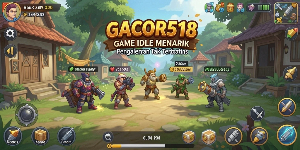 GACOR518 menampilkan gameplay Idle yang seru dan mengasyikkan.