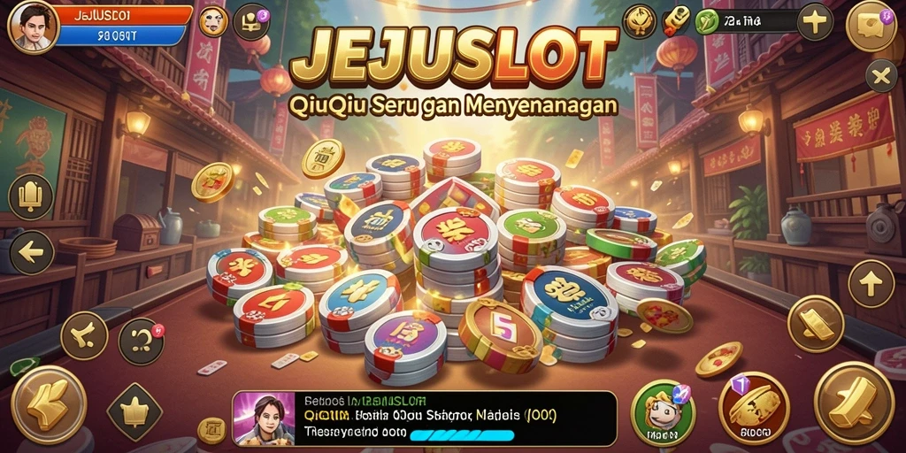 Gameplay QiuQiu yang seru dan kompetitif di JEJUSLOT.