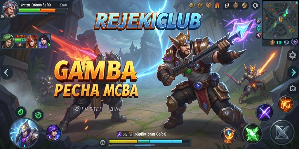 Tampilan aksi seru dalam gameplay REJEKICLUB yang kompetitif.